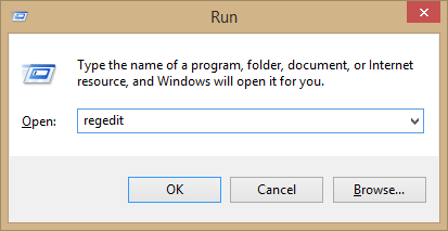 regedit