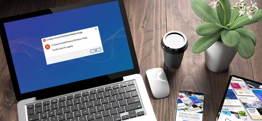 Ways to Restore JPG/JPEG with ‘Invalid Value for Registry’ Error
