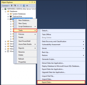 Top two ways to export data from SQL database to Excel