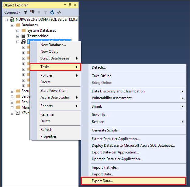 How To Export Table Data In Ssms From Excel File Python3 8