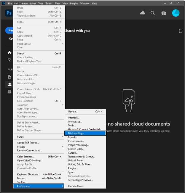 choose File Handling