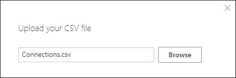 import the connections