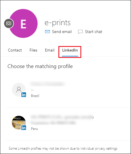 Click on the profile 