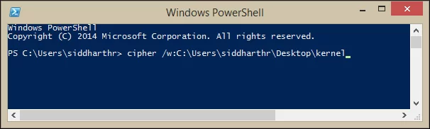command prompt enter
