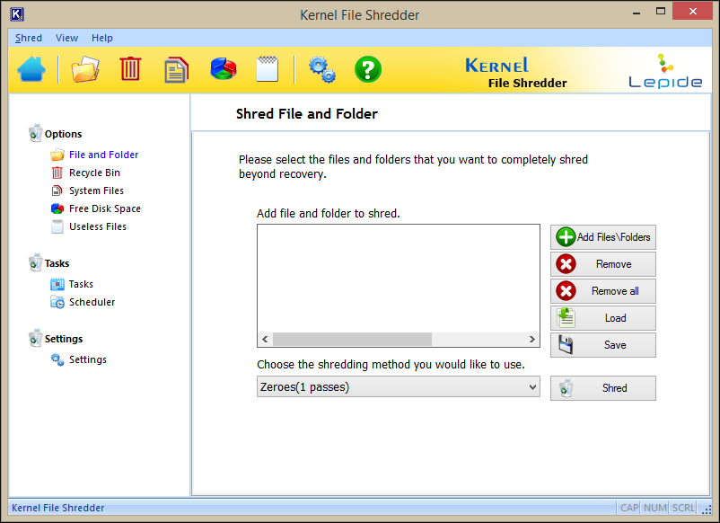 Kernel File Shredder