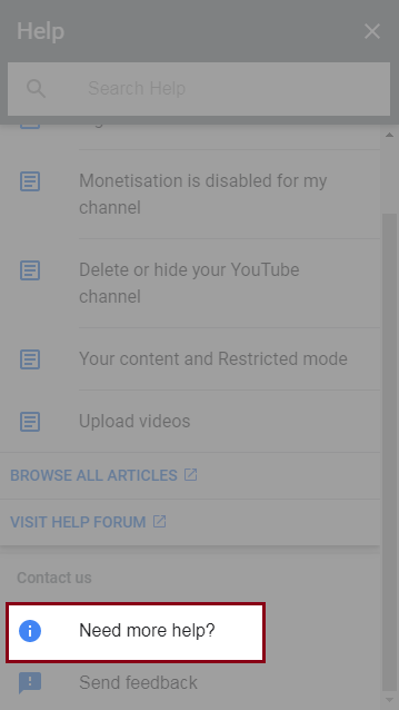 How to view store my deleted youtube videos