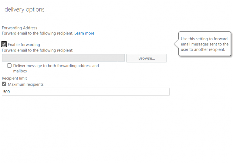 How to copy emails to another mailbox in Exchange