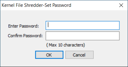 Add the password