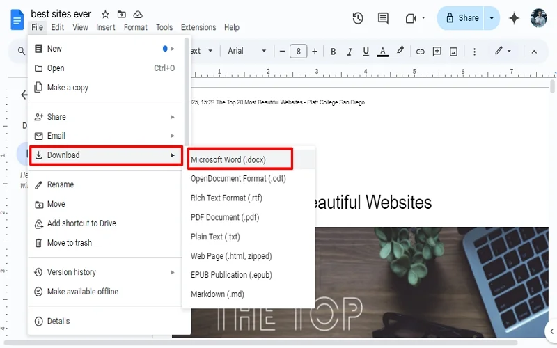 save the output in pdf