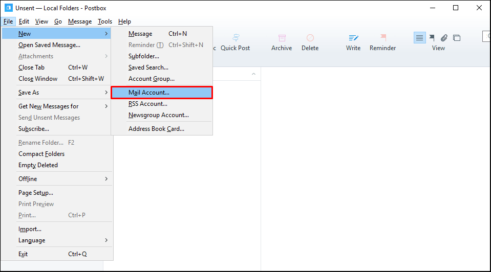 Postbox integrates with cloud services