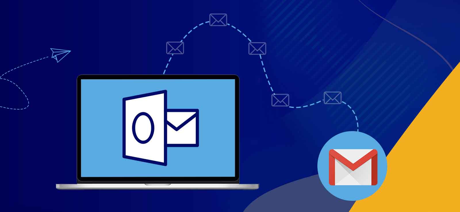 Methods To Import MS Outlook Emails To Gmail