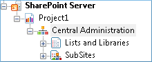 SharePoint Server site is presented