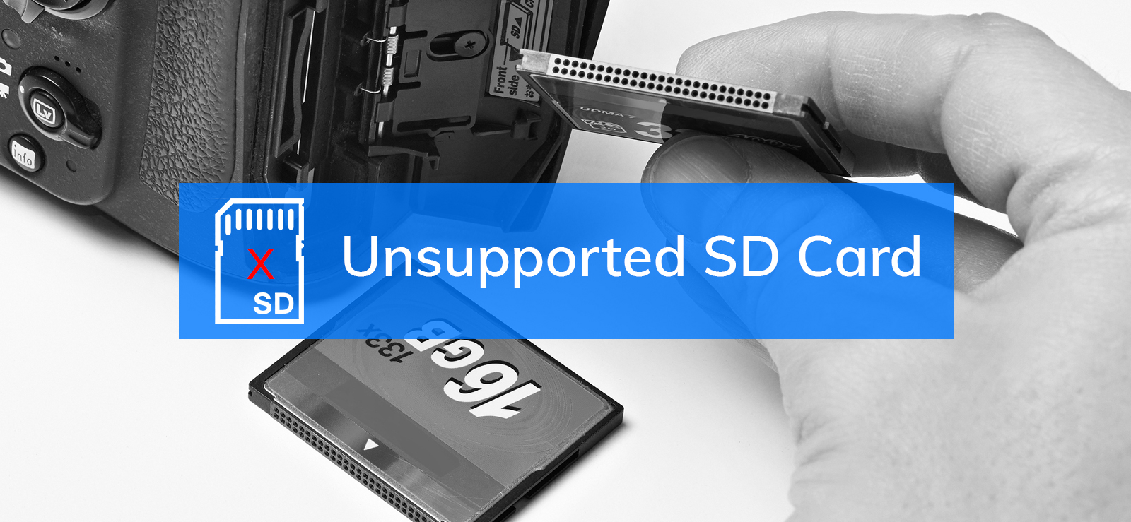 SD Card Is Blank or Has Unsupported File System – How to Recover Data?