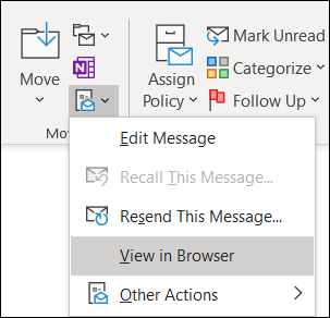 outlook web app sign in