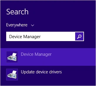 search device manager