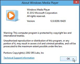click on Technical Support Information.