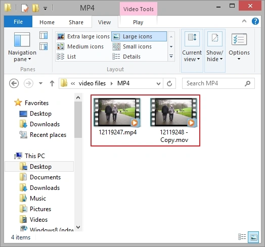 change file extension