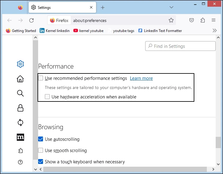 hardware acceleration
