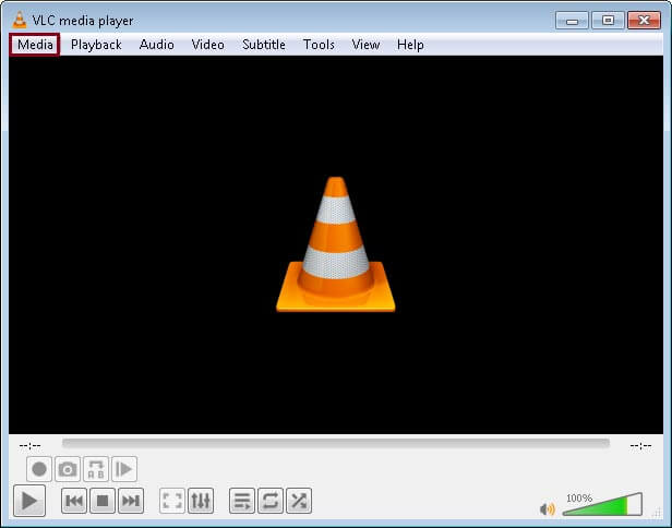 Open VLC Media  Player