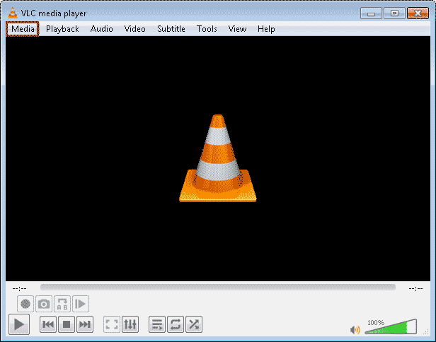 Open VLC Media  Player