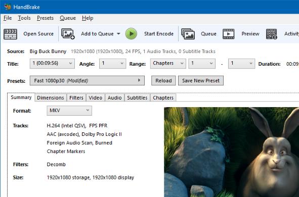 HandBrake Home page