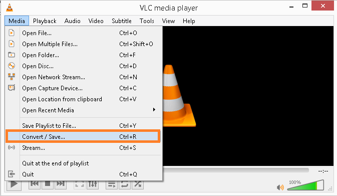 Open VLC Media Player