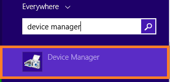 Search Device Manager