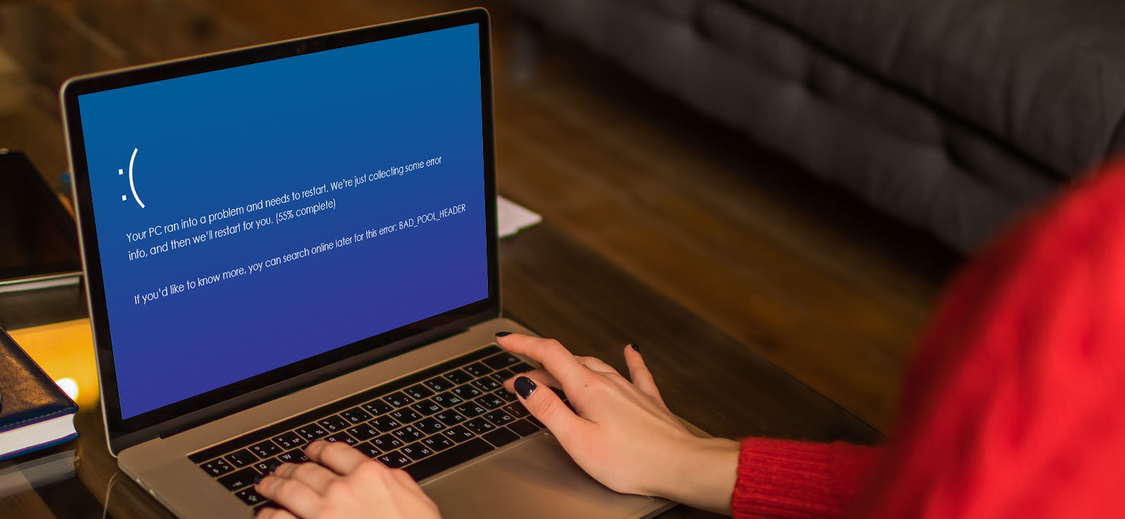 Fix “BAD POOL HEADER” error in Windows 10