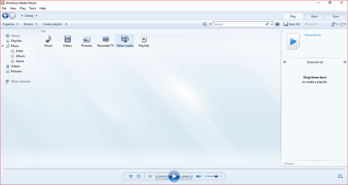 Windows Media Player 12