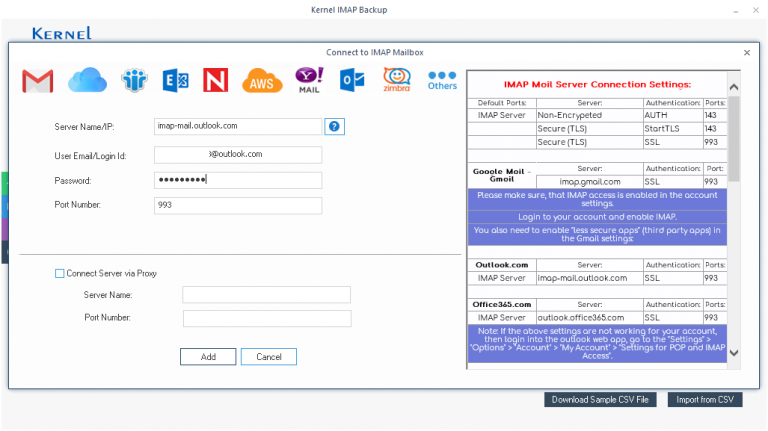 hotmail backup wizard free