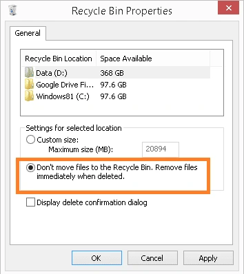 remove files