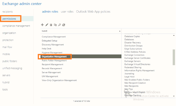 permissions and Organization Management