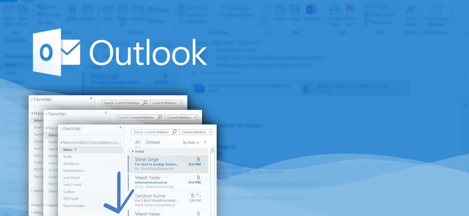 Backup Outlook.com Emails to Your PC?