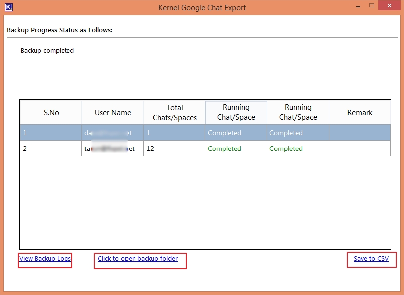 save report to CSV