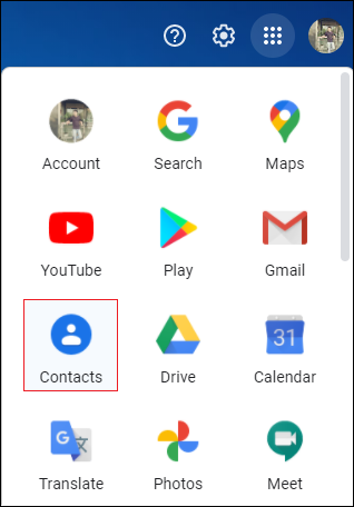 export outlook contacts to google