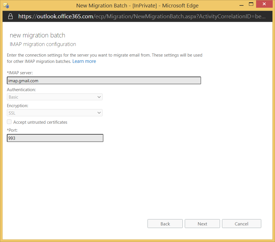 How to do G Suite to Office 365 Cutover Migration?