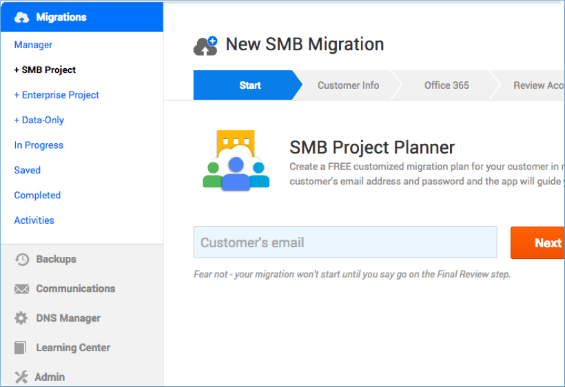 Skykick Migration Suite for G Suite to Office 365