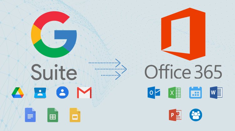 Methods to Migrate G Suite to Office 365 (Microsoft 365)