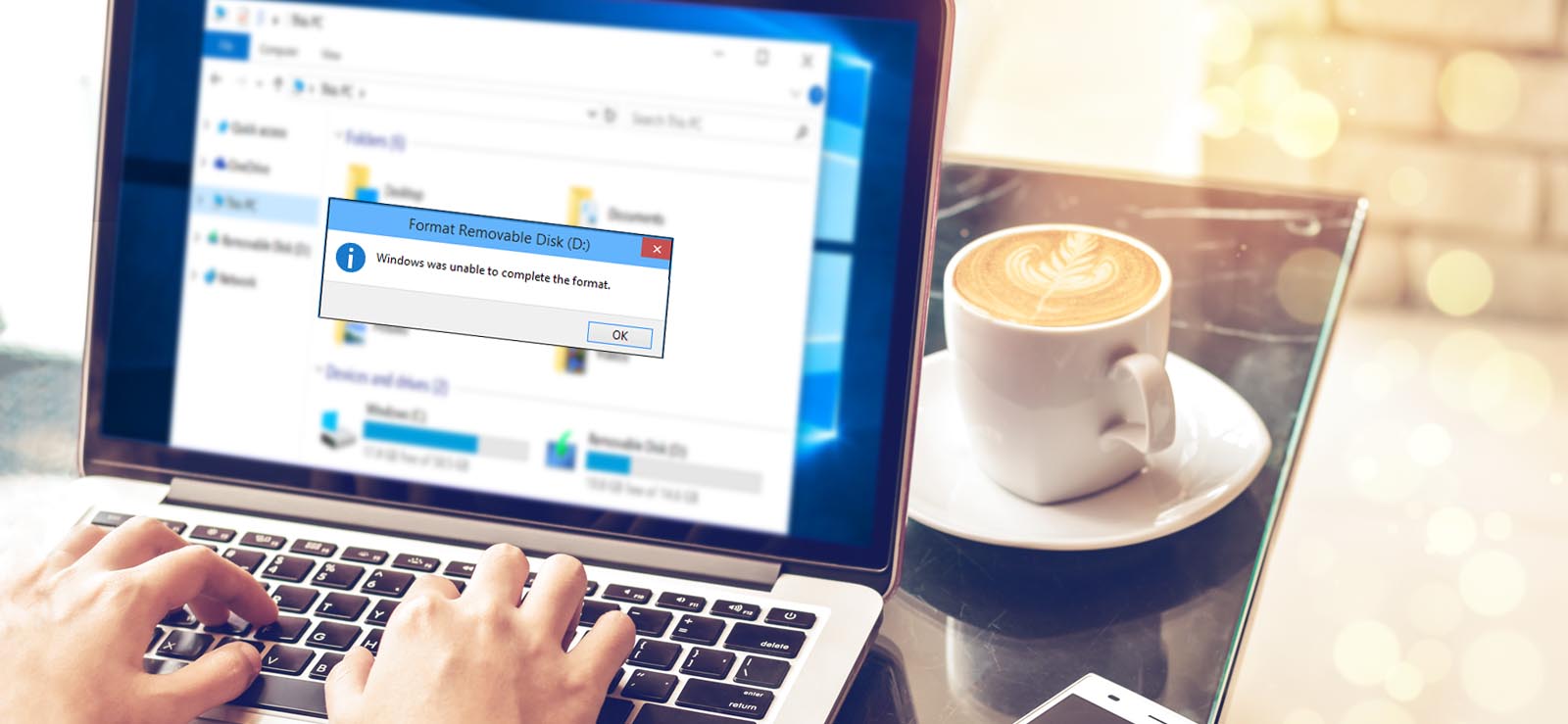 Windows was unable to complete the format – How to fix?