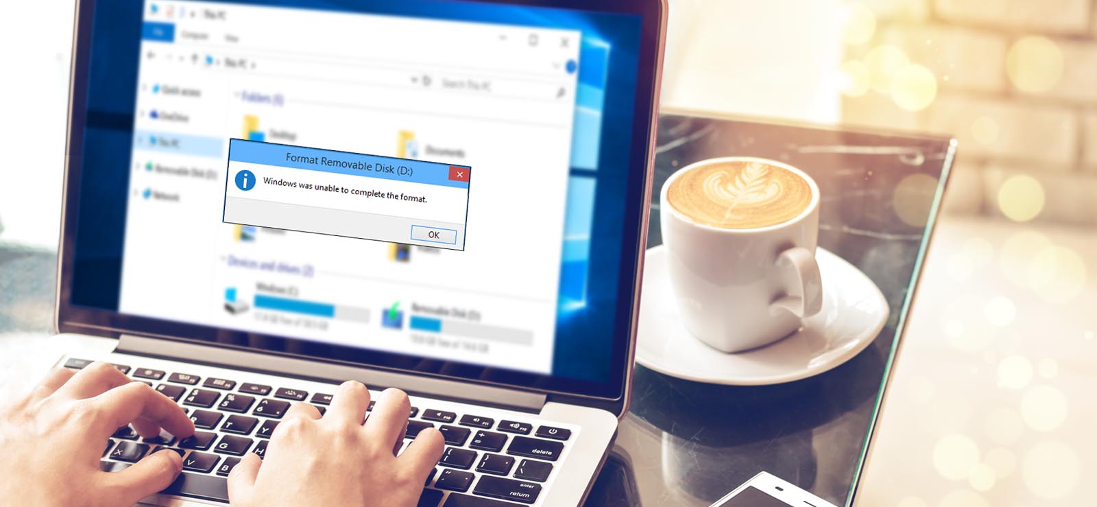 Windows was Unable to Complete the Format – How to Fix?