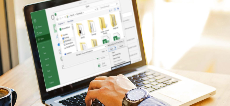 How to open corrupt excel files without any backups?