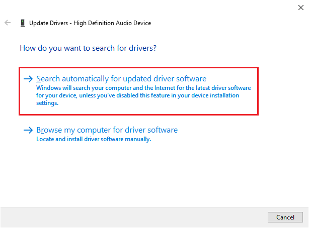 install the latest driver