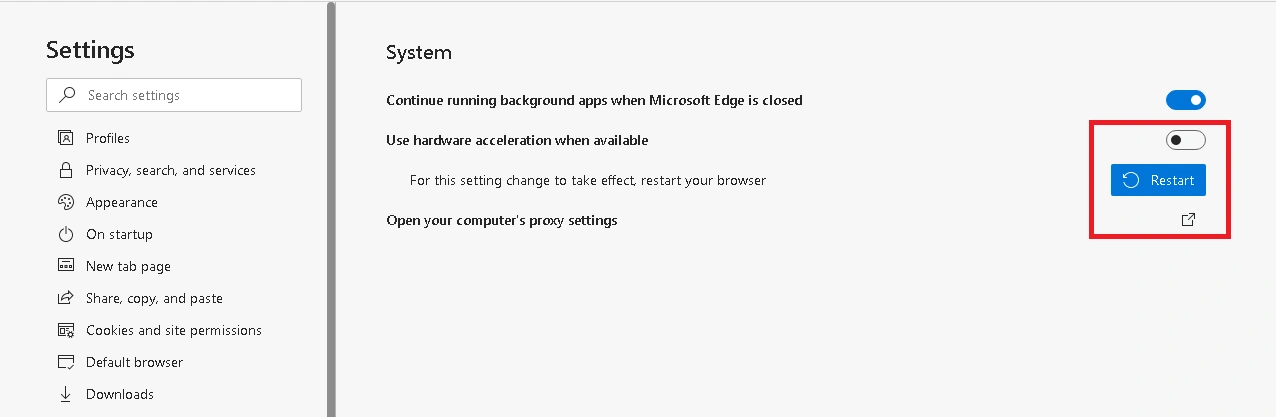 Use hardware acceleration when available