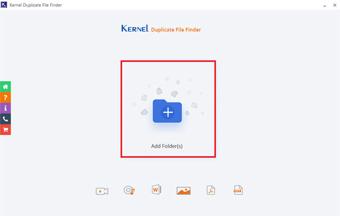 add the drive or folders
