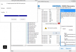 Ways to recover lost data from virtual machines