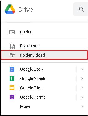 ways to import files to google drive