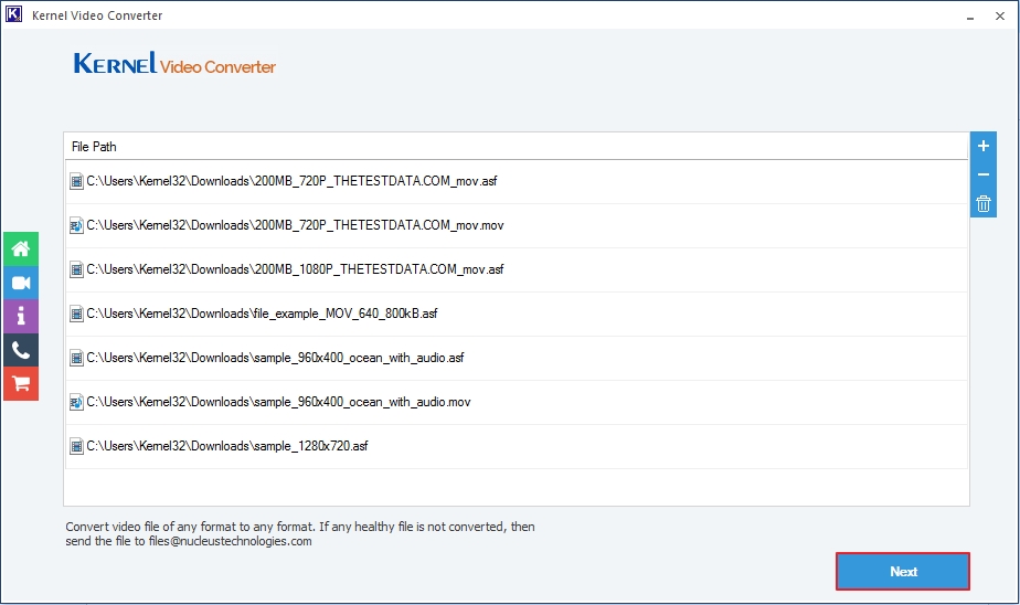 review added files