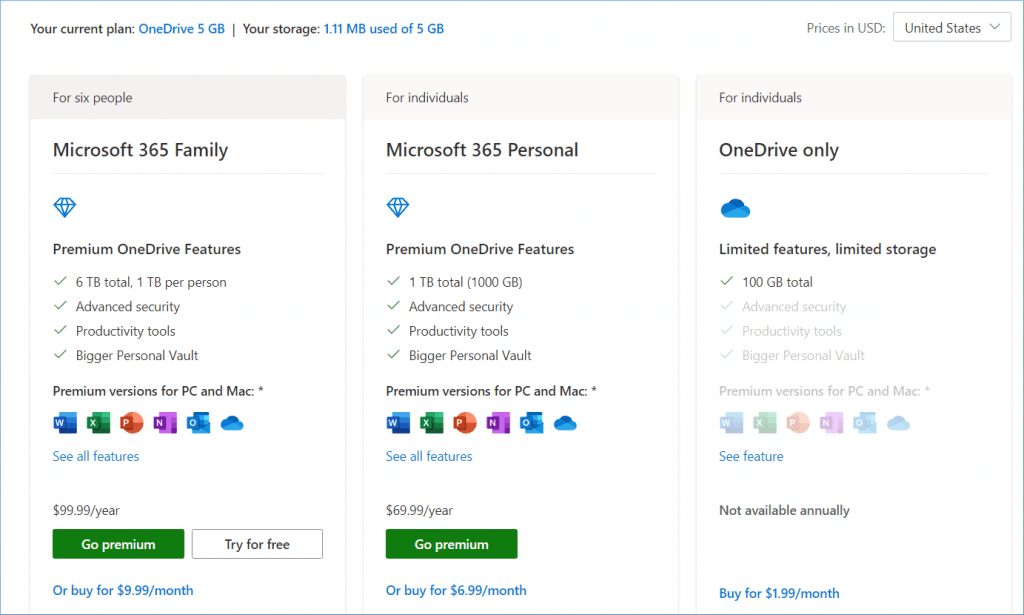 google one plans pricing google one plans pricing