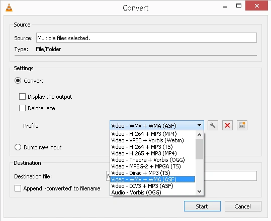 WMV file format