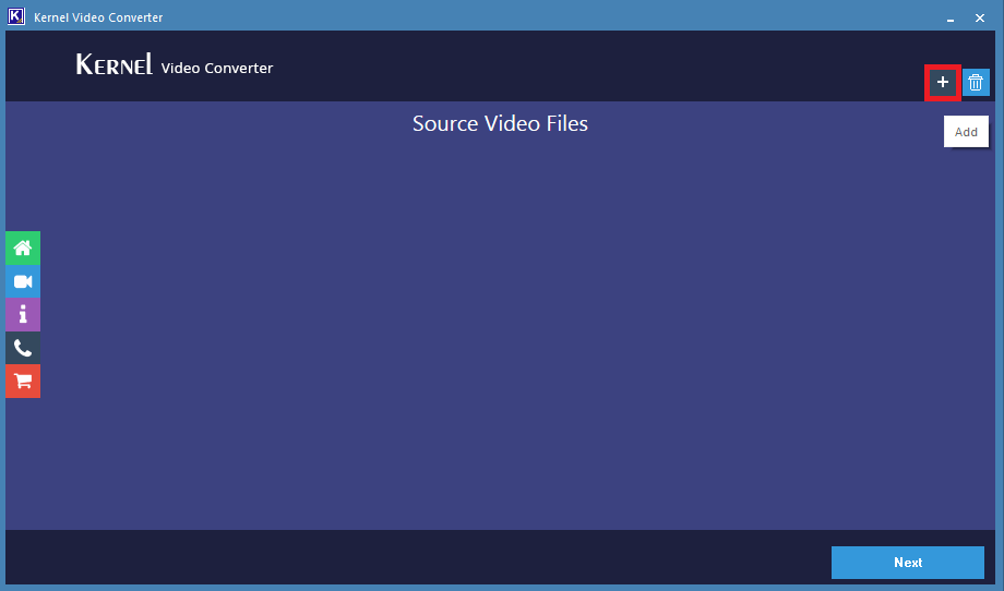 Kernel Video File Converter Tool